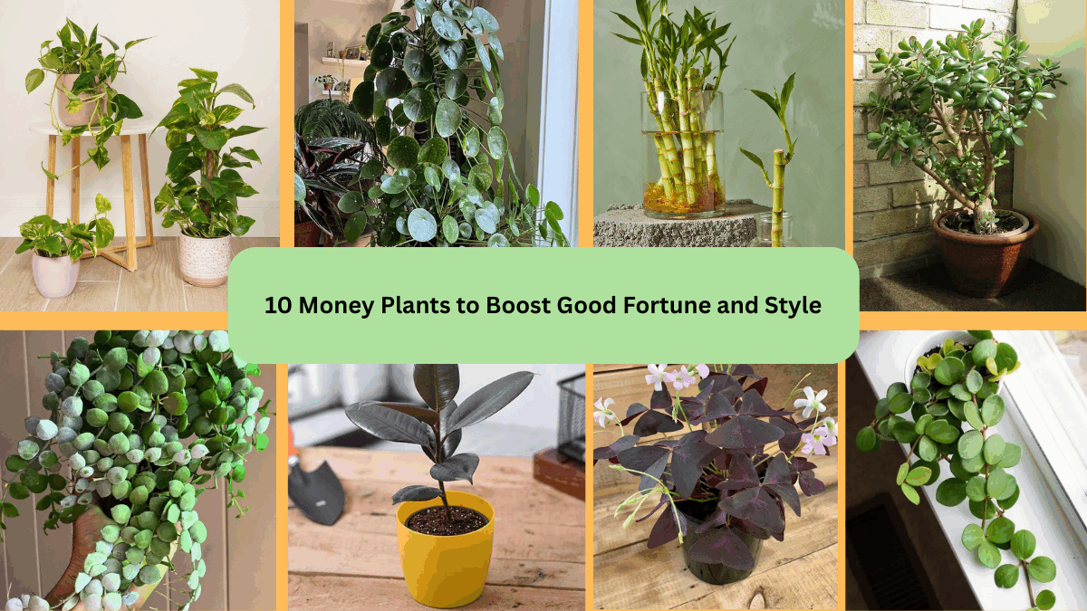 10 Money Plants to Boost Good Fortune and Style