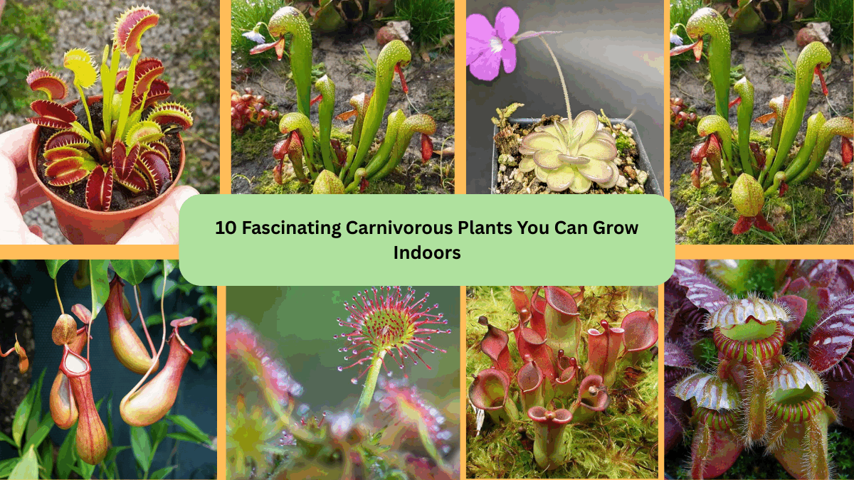10 Fascinating Carnivorous Plants You Can Grow Indoors