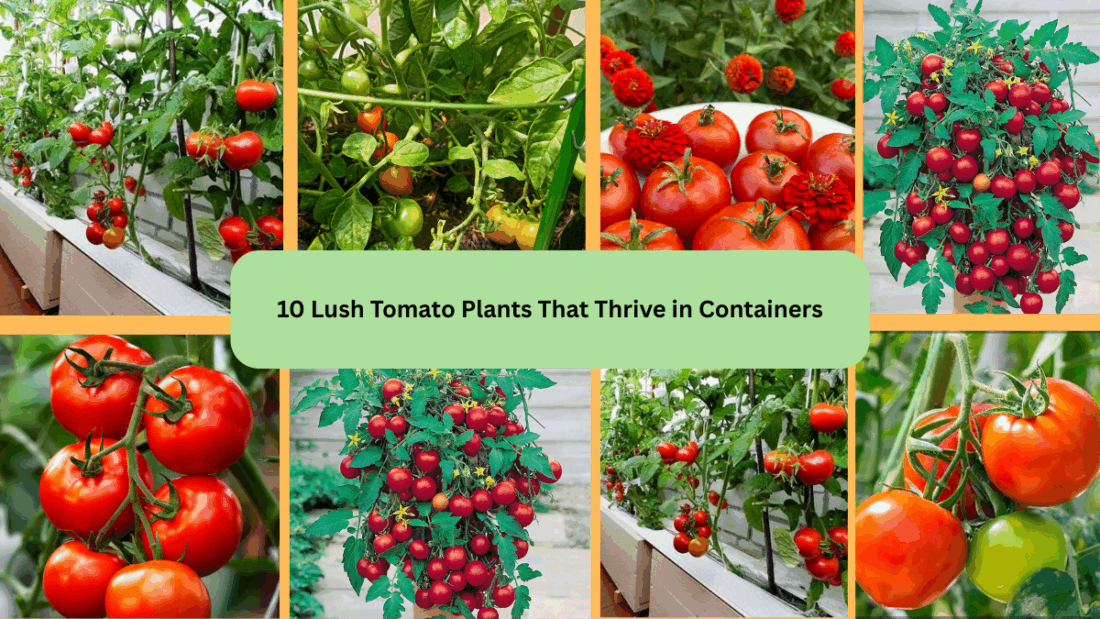 10 Lush Tomato Plants That Thrive in Containers