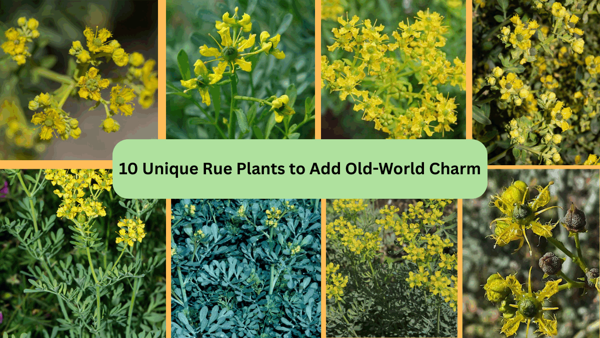 10 Unique Rue Plants to Add Old-World Charm