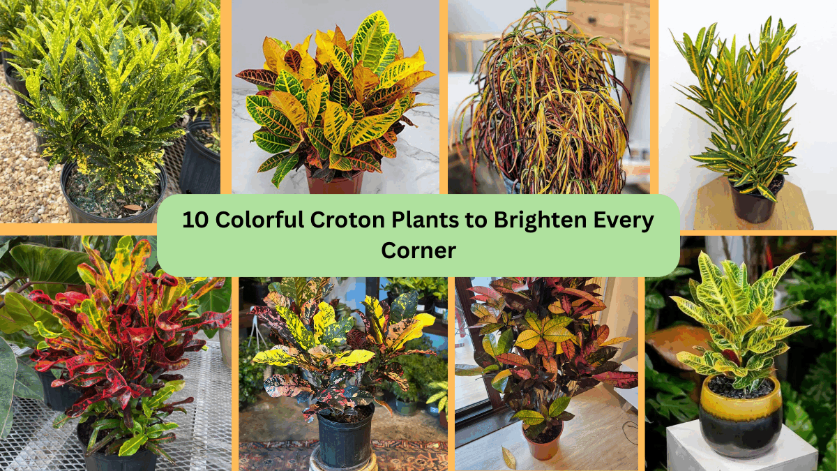 10 Colorful Croton Plants to Brighten Every Corner
