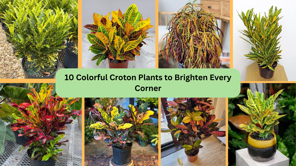 10 Colorful Croton Plants to Brighten Every Corner