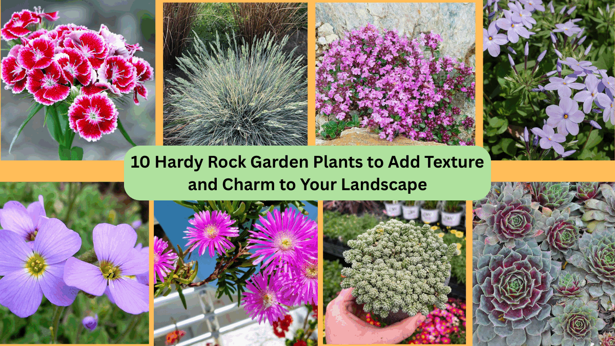 10 Hardy Rock Garden Plants to Add Texture and Charm to Your Landscape
