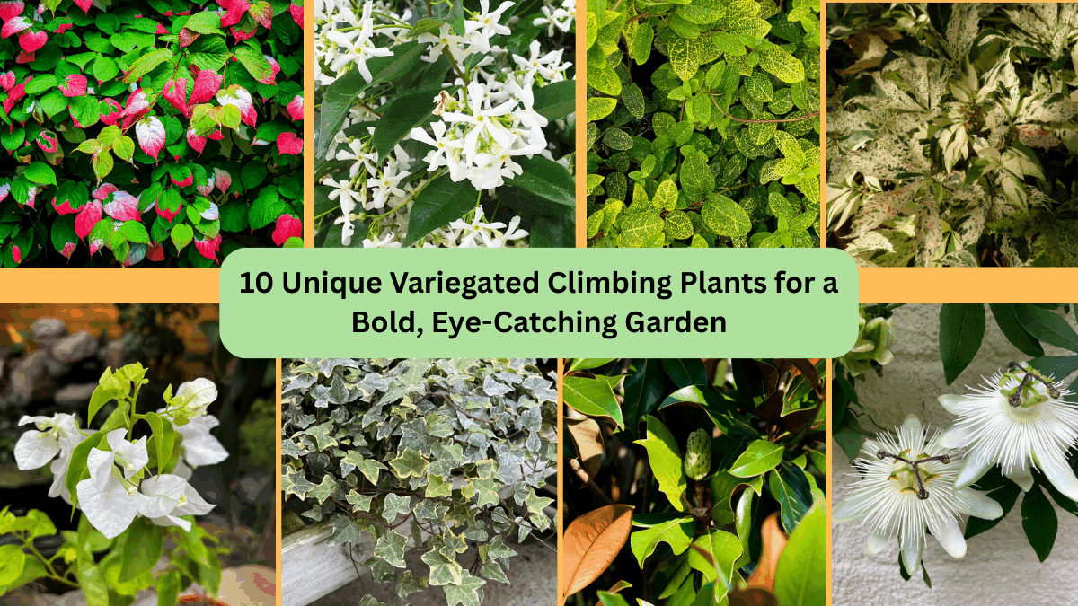 10 Unique Variegated Climbing Plants for a Bold, Eye-Catching Garden