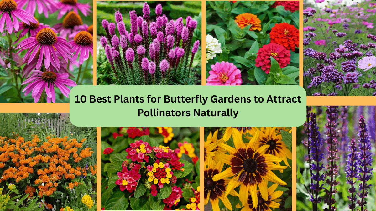 10 Best Plants for Butterfly Gardens to Attract Pollinators Naturally