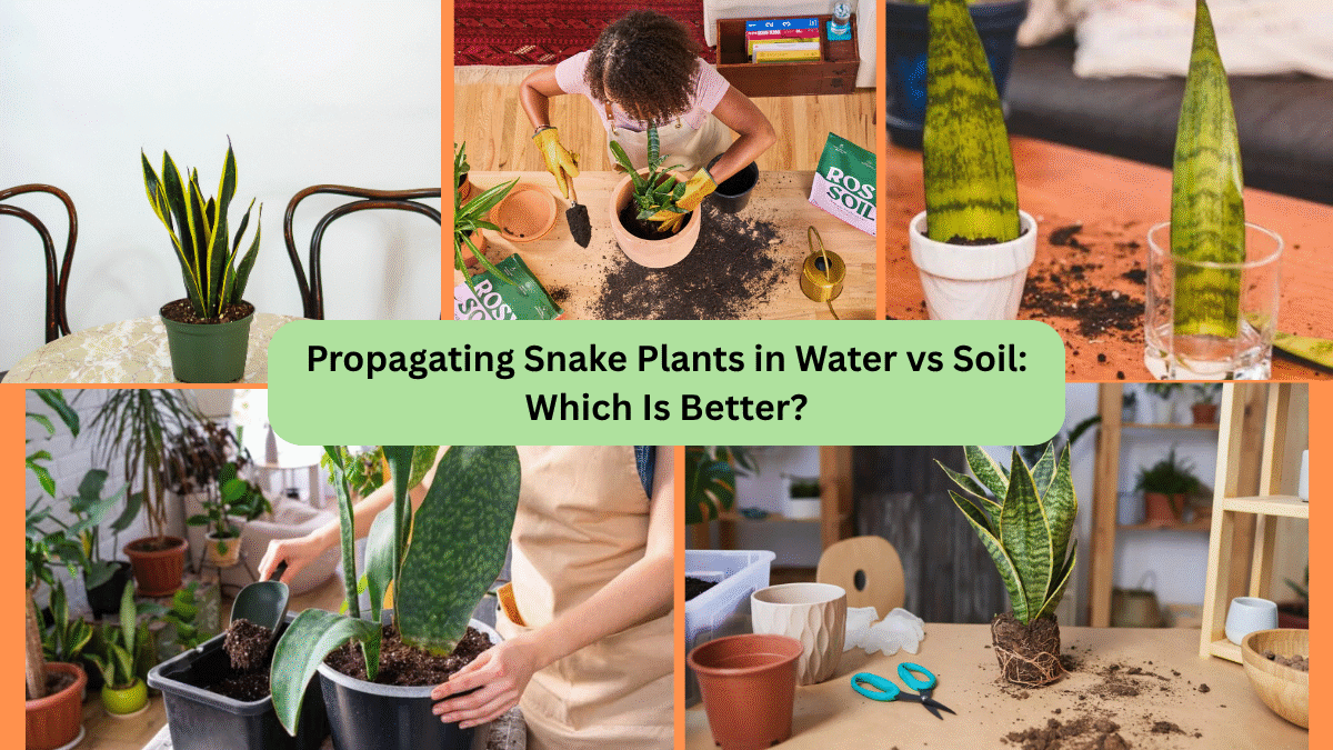 Propagating Snake Plants in Water vs Soil: Which Is Better?