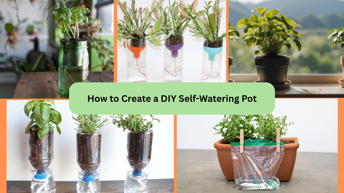 How to Create a DIY Self-Watering Pot
