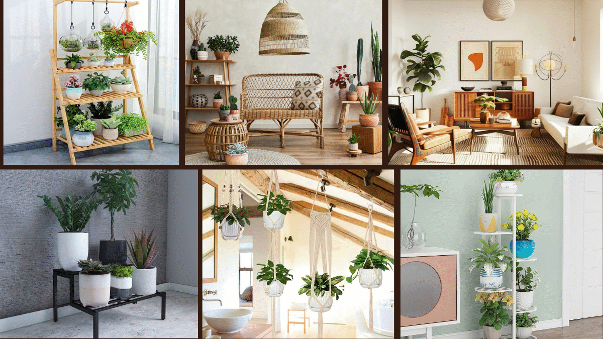 7 Indoor Plant Stand Ideas for Stylish Green Corners