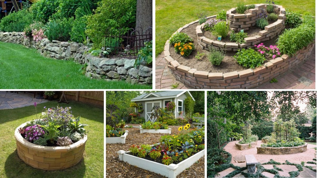 5 Creative Raised Bed Ideas Using Natural Stone