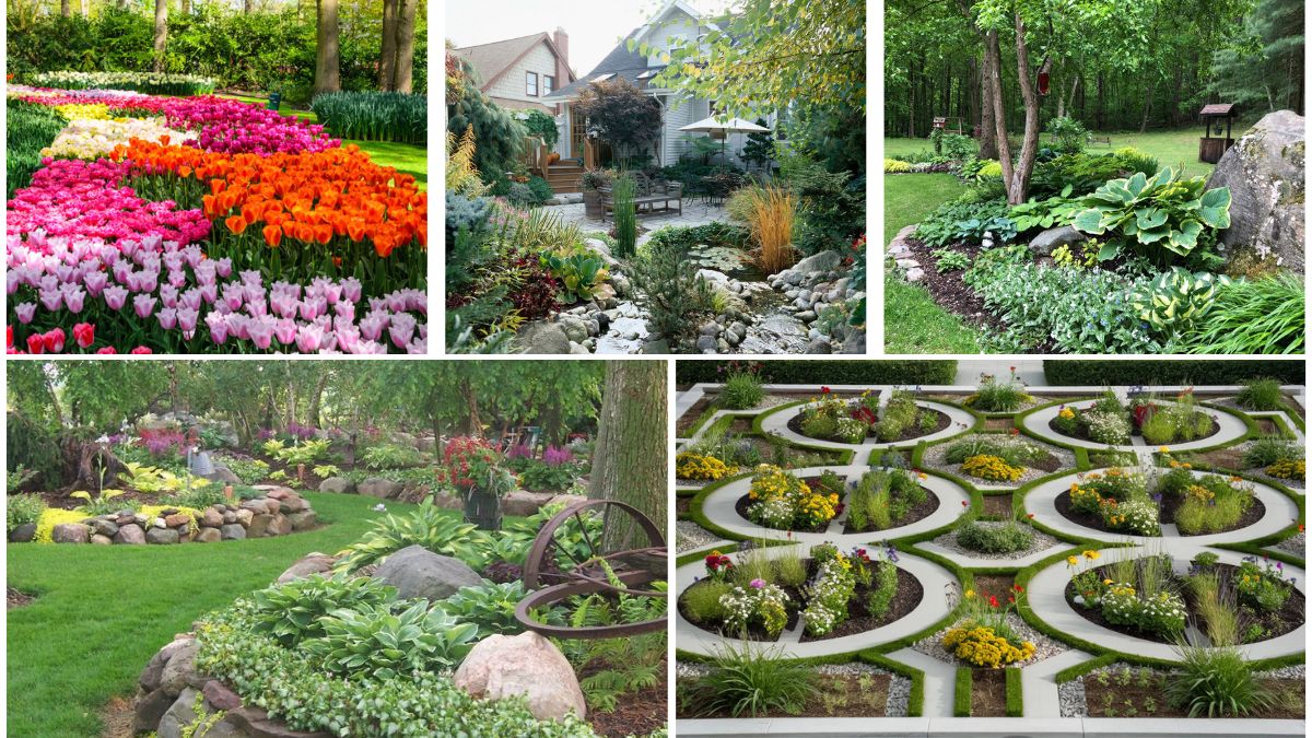 5 Gorgeous Geometric Flower Bed Layouts for Modern Style