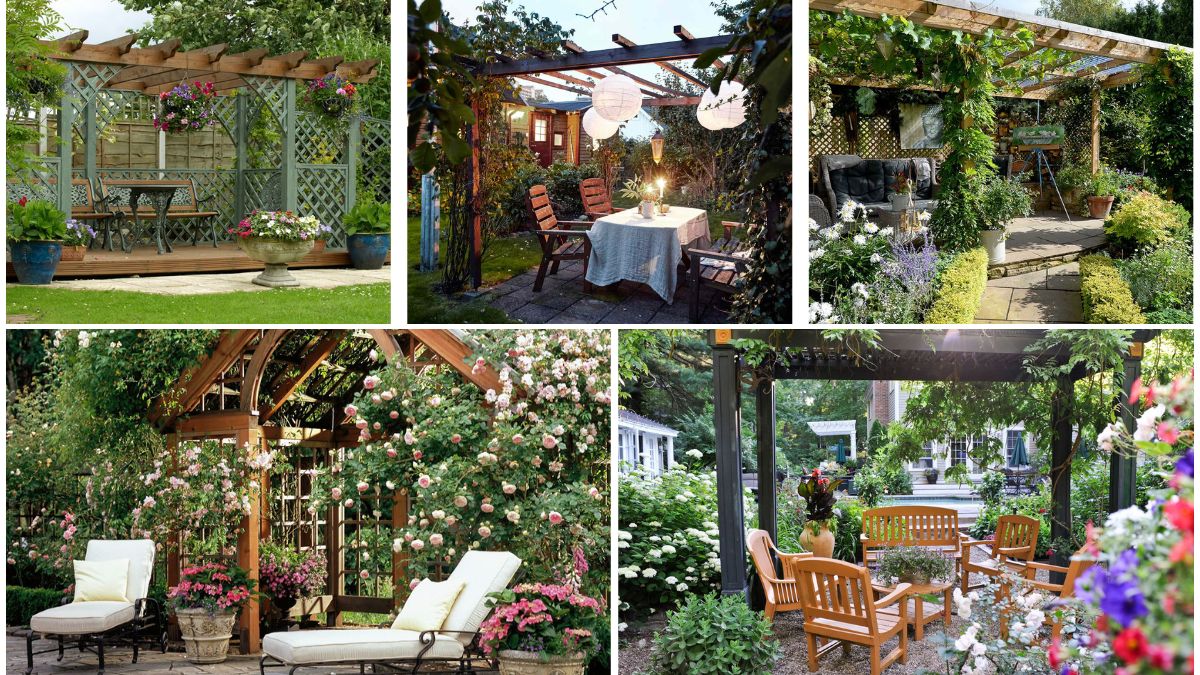 5 Gorgeous Pergola Flower Bed Designs for Elegant Outdoor Corners