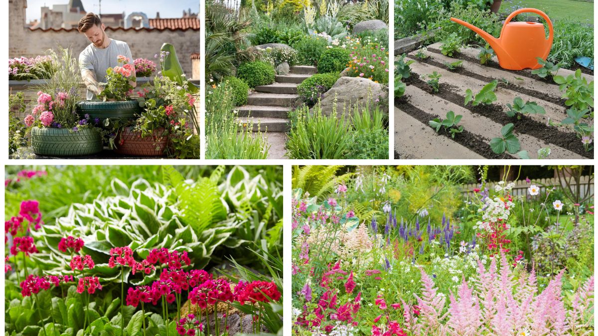 5 Creative Recycled Material Flower Beds for Eco-Friendly Gardens