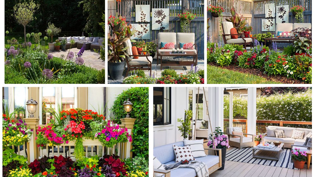 5 Stunning Patio Edge Flower Beds for Outdoor Entertaining