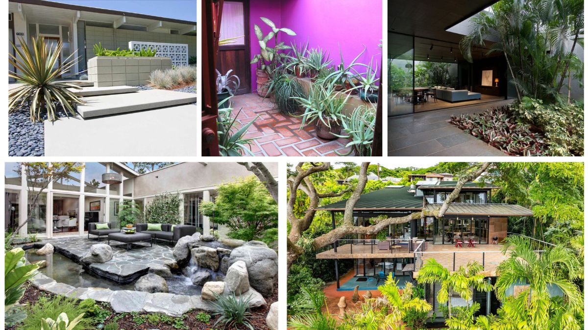 5 Gorgeous Indoor Glass Atrium Flower Beds for Modern Homes