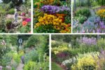Flower Beds That Highlight Garden Sculptures
