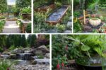 Water Feature Flower Beds That Double the Effect